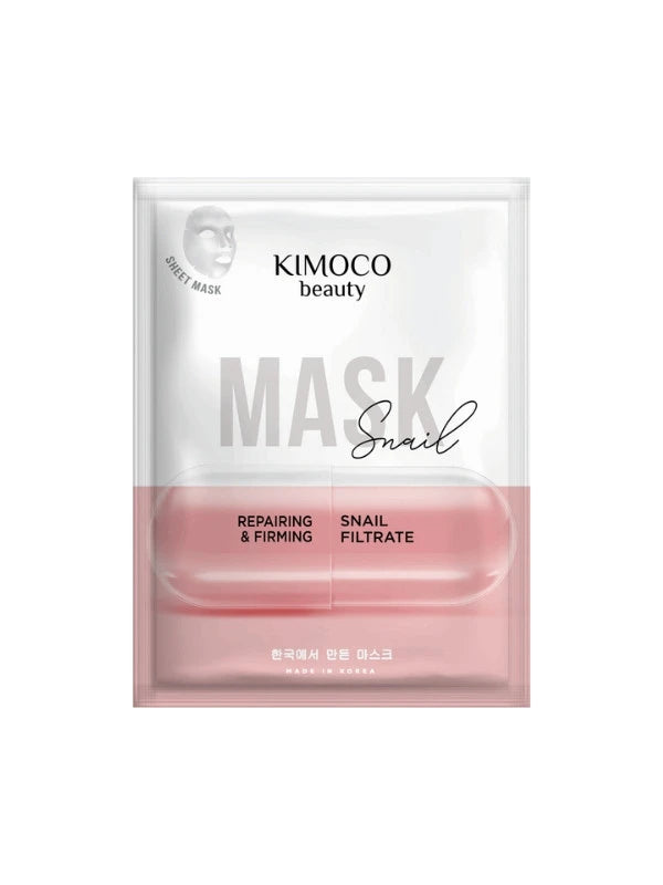 Kimoco Beauty mască de față regenerantă și de fermitate cu filtrat de melc de melc 23 ml